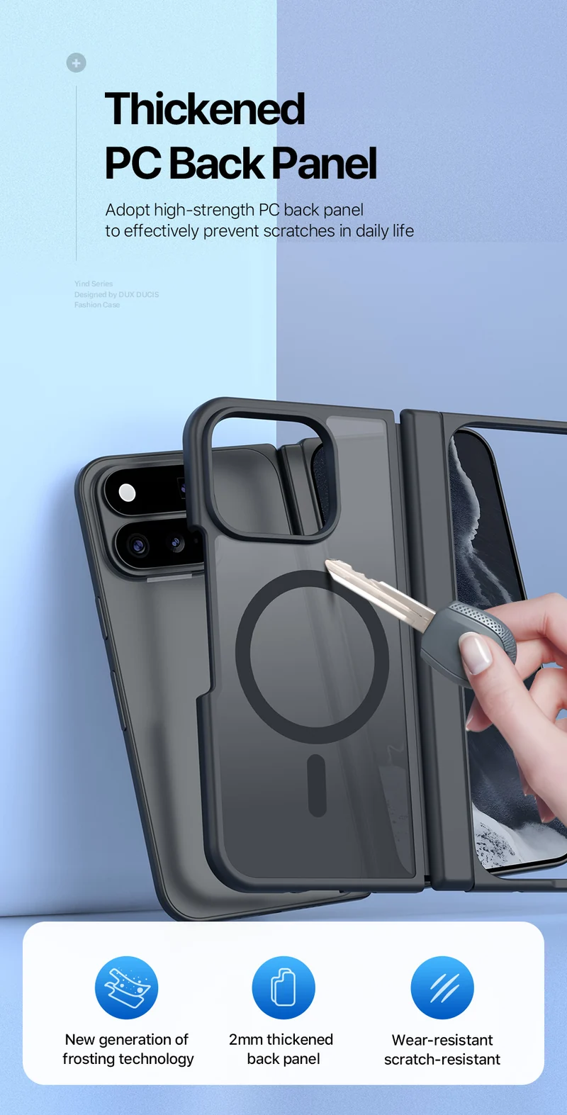 DUXDUCIS Phone Case for Google Pixel 11 Pro Fold with Magnetic product details 10