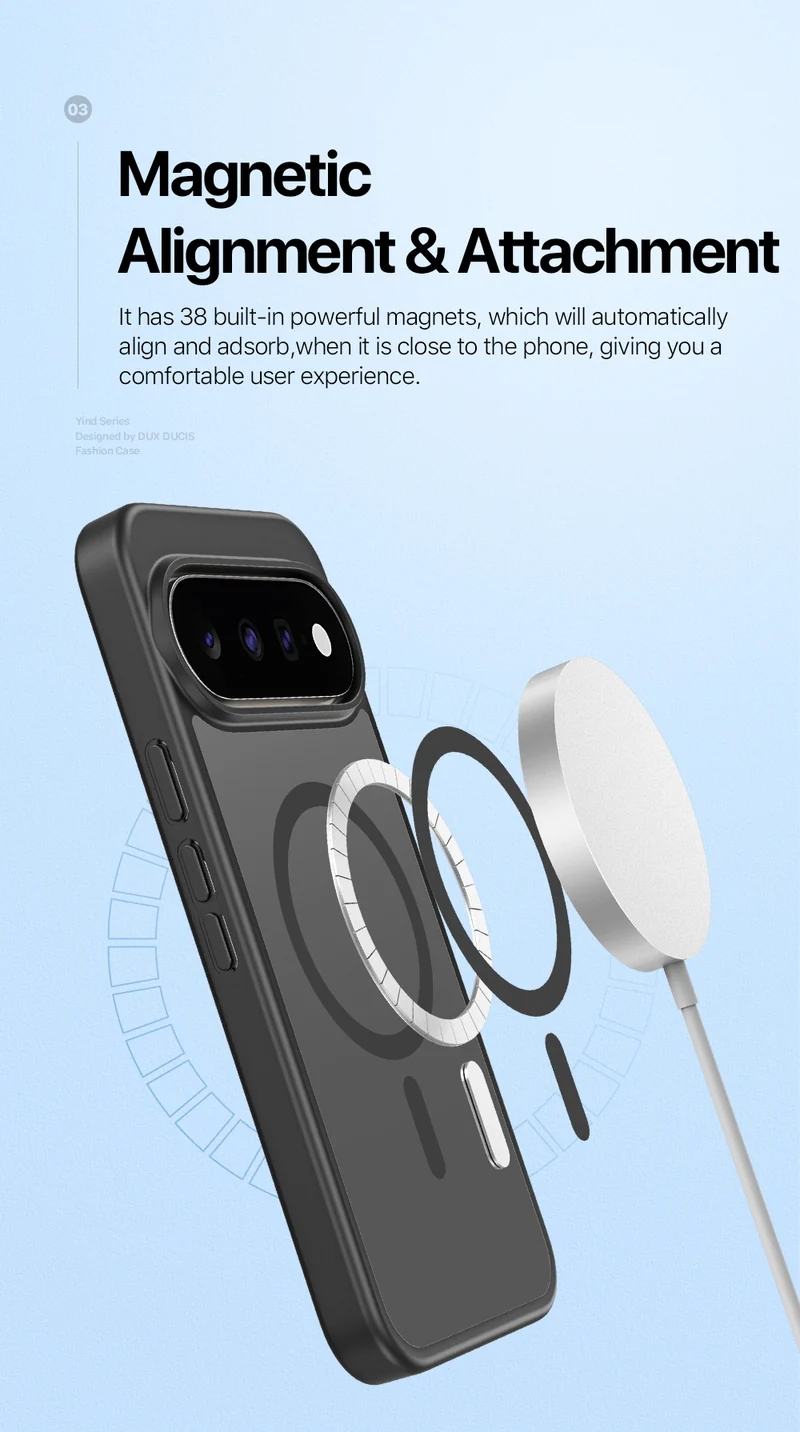 DUXDUCIS Phone Case for Google Pixel 11/11 Pro/10/10 Pro/9/9 Pro with Magnetic product details 7