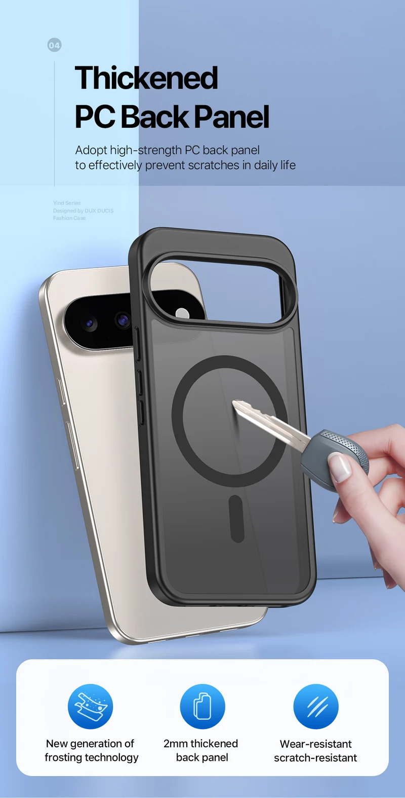 DUXDUCIS Phone Case for Google Pixel 11/11 Pro/10/10 Pro/9/9 Pro with Magnetic product details 9