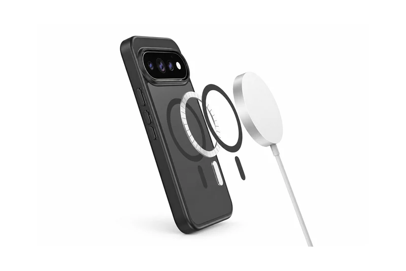 DUXDUCIS Phone Case for Google Pixel 11 Pro XL-10 Pro XL-9 Pro XL with Magnetic - Closed-ring magnetic charging illustration for Google Pixel Pro XL