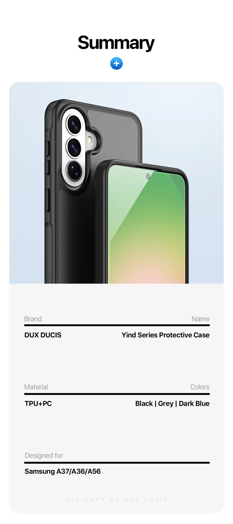 DUXDUCIS Phone Case for Samsung A37/A36/A56 without Magnetic product details 12