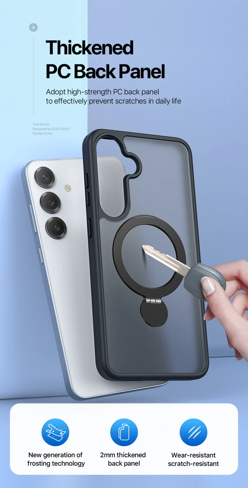 DUXDUCIS Phone Case for Samsung-S25-Plus With Stand product details 11