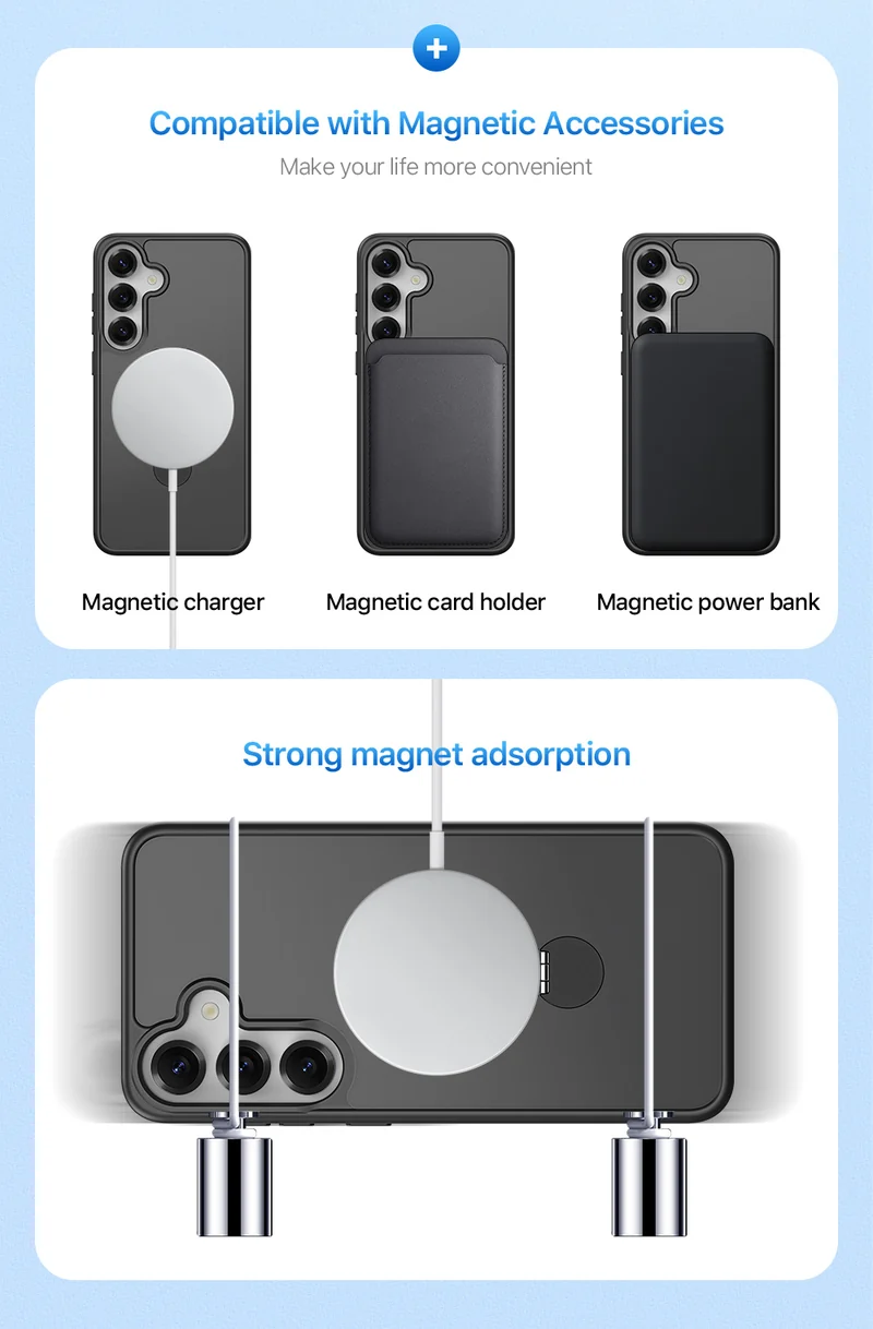 DUXDUCIS Phone Case for Samsung S25 with Stand product details 8