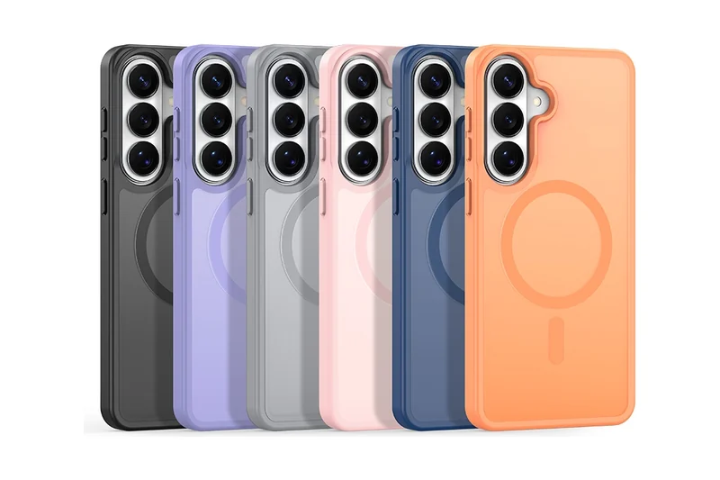 DUXDUCIS Phone Case for Samsung S26 Plus - Six colors: Black, Grey, Light Purple, Dark Blue, Light Pink and Orange