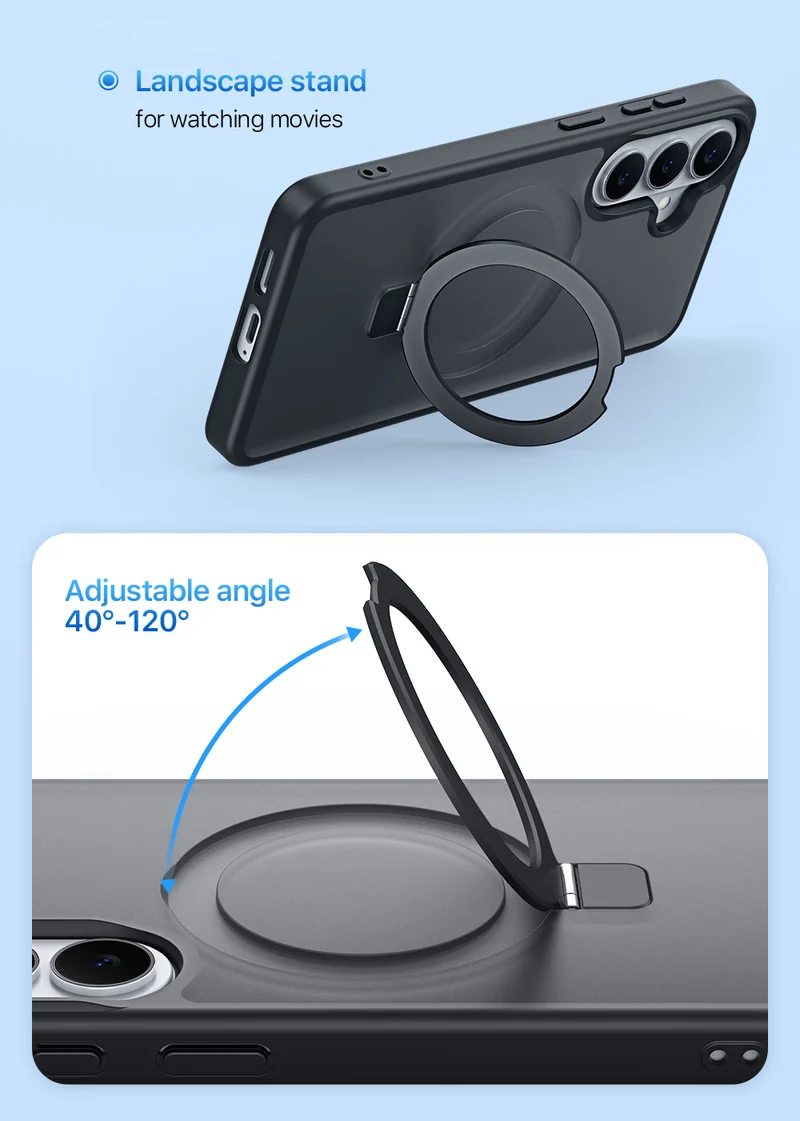 DUXDUCIS Phone Case for Samsung S26 with Stand product details 10