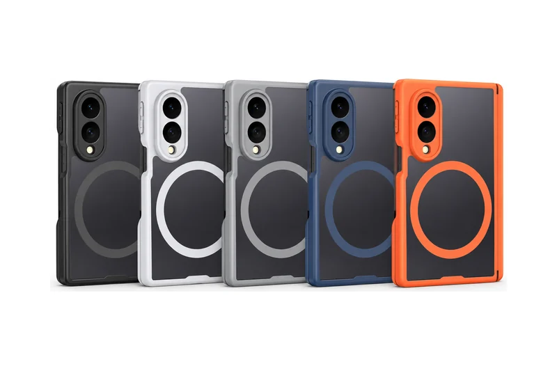 DUXDUCIS Phone Case for Samsung Z Fold 8 - Five colors: Black, Gray, Blue, White and Orange