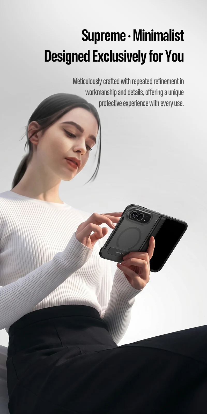 DUXDUCIS Phone Case for iPhone Duo product details 03