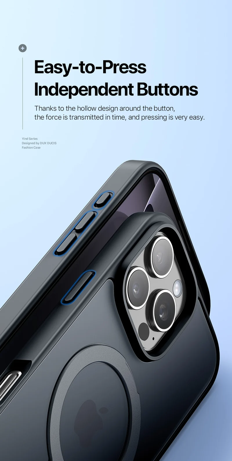 DUXDUCIS Phone Case for iPhone 16 Pro with Stand product details 14