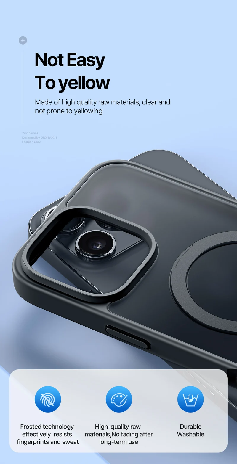 DUXDUCIS Phone Case for iPhone 16 Pro with Stand product details 15