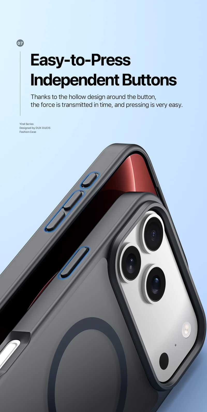 DUXDUCIS Phone Case for iPhone 18 &17 Pro product details 12