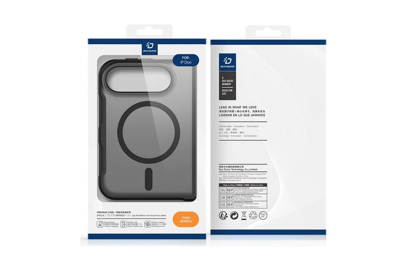 DUXDUCIS iPhone Case for iPhone Duo - Retail packaging front and back for iPhone Duo