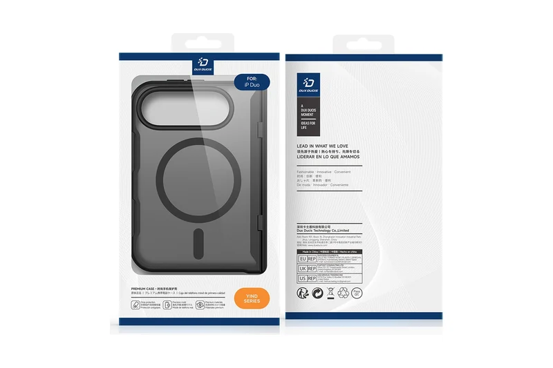 DUXDUCIS iPhone Duo with Magnetic - Retail packaging front and back for iPhone Duo