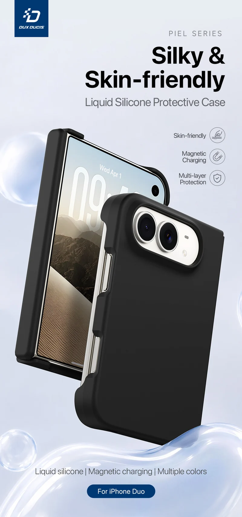 DUXDUCIS Phone Case for iPhone Duo product details 1
