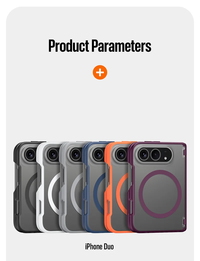 DUXDUCIS Phone Case for iPhone Duo V2 product details 14