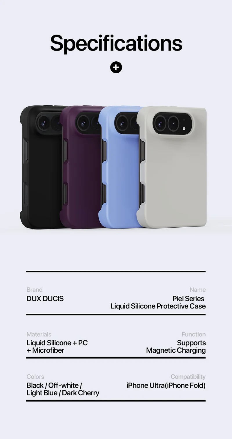 DUXDUCIS Phone Case for iPhone Ultra (iPhone Fold) product details 11