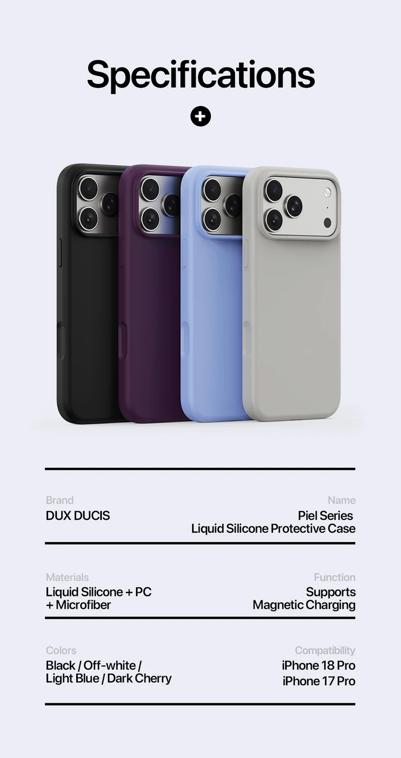 DUXDUCIS Phone Case for iPhone17 /18 Pro product details 10
